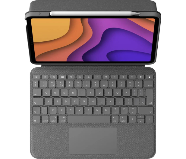 LOGITECH Folio Touch iPad Air 4th Gen Szare - 618911 - zdjęcie 2